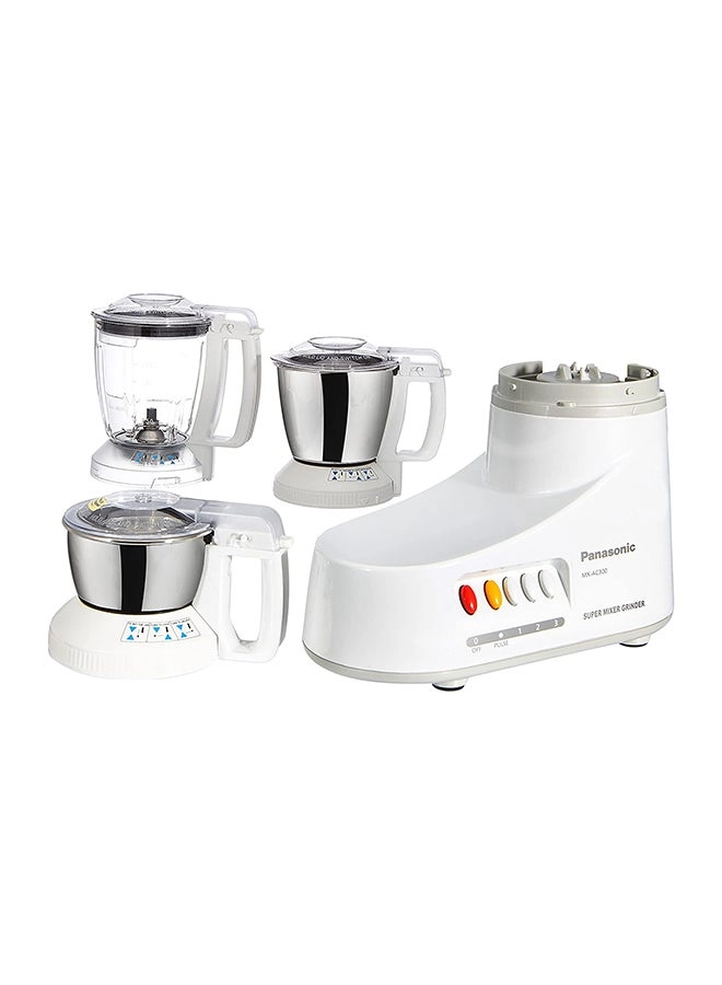 MXAC300 - Glass Jug Dry and Wet Grinding 2 Small Jars