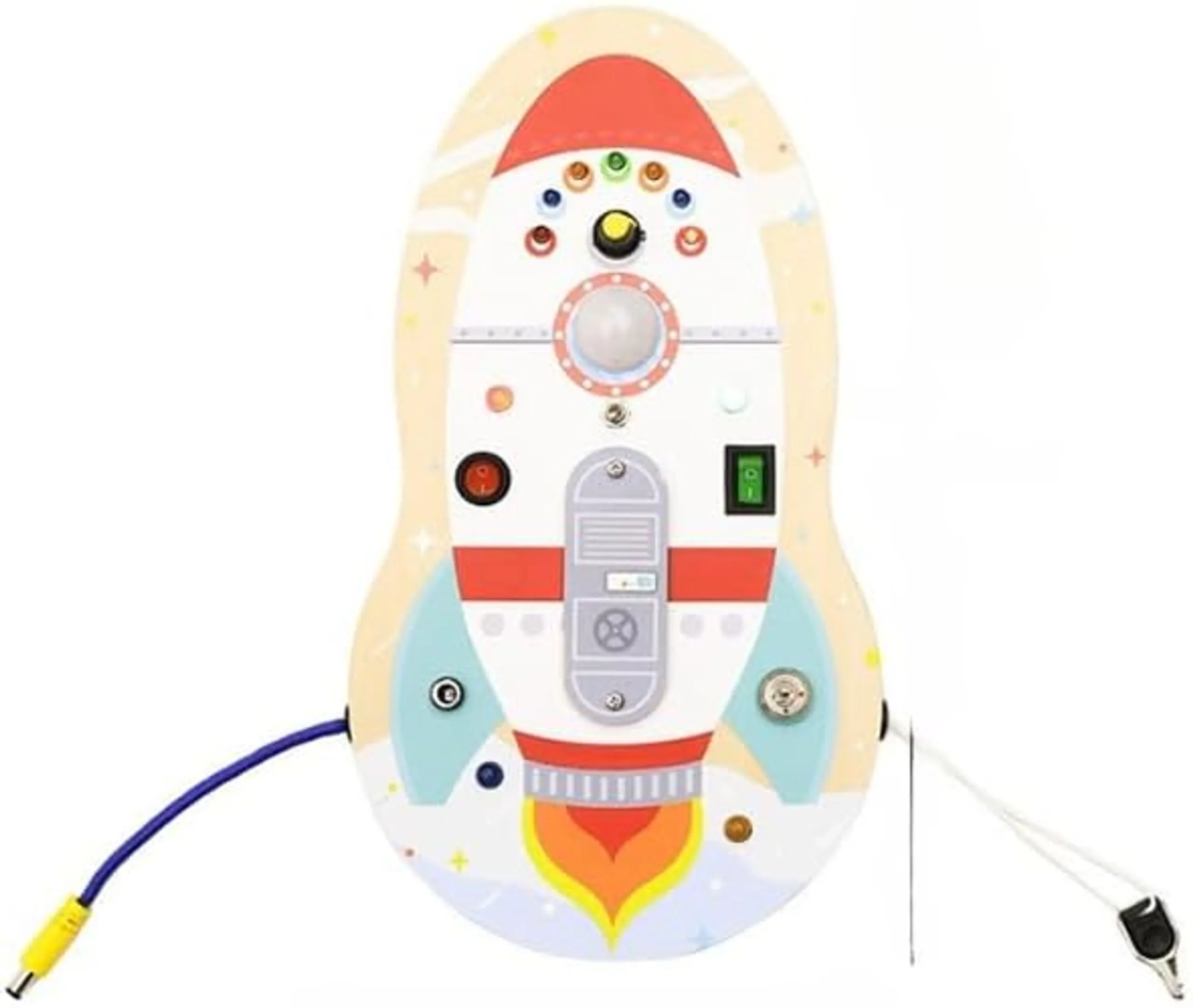 Sybil's Rocket Busy Board - 3 years+