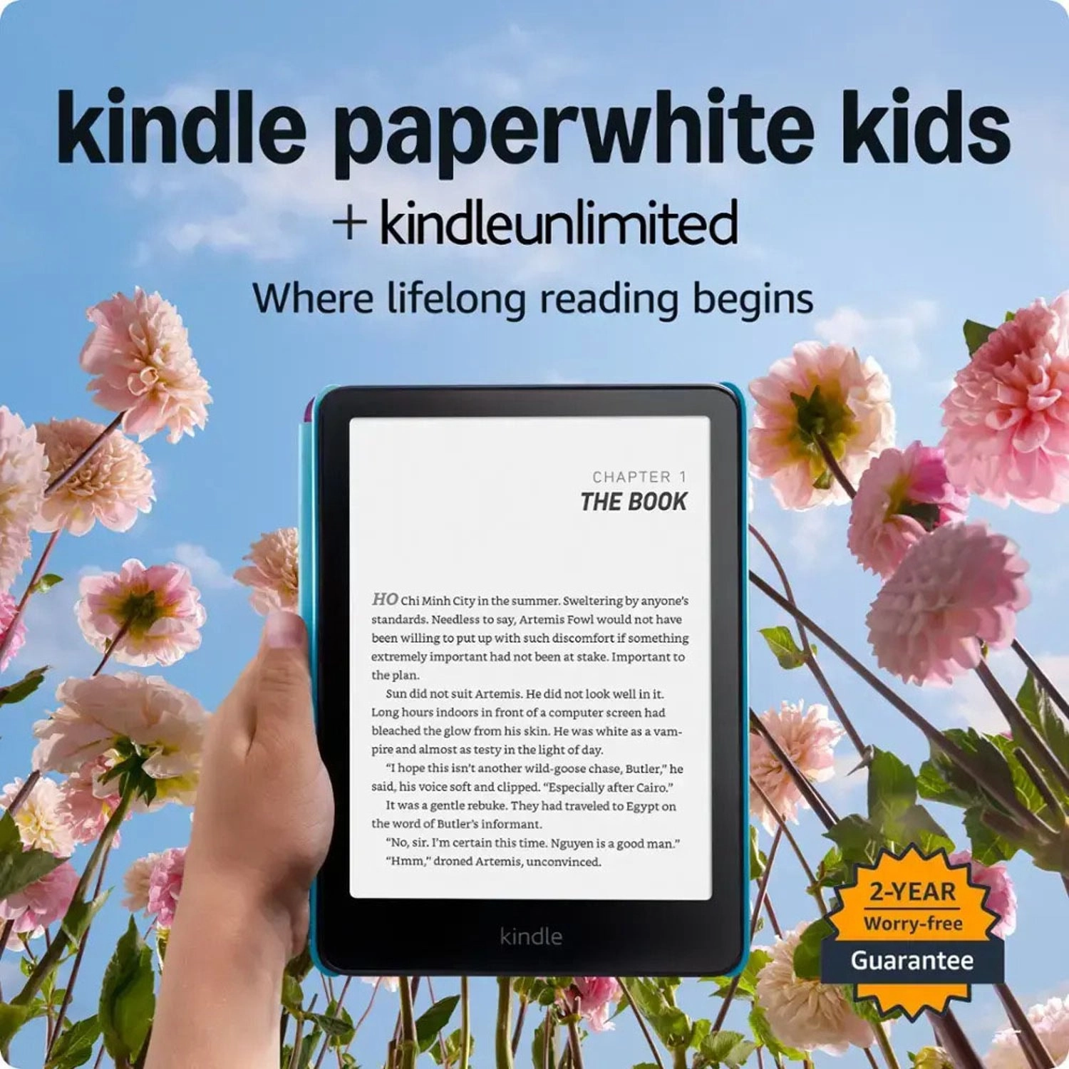 Kindle Paperwhite Kids 7-inch 16GB - Waterproof