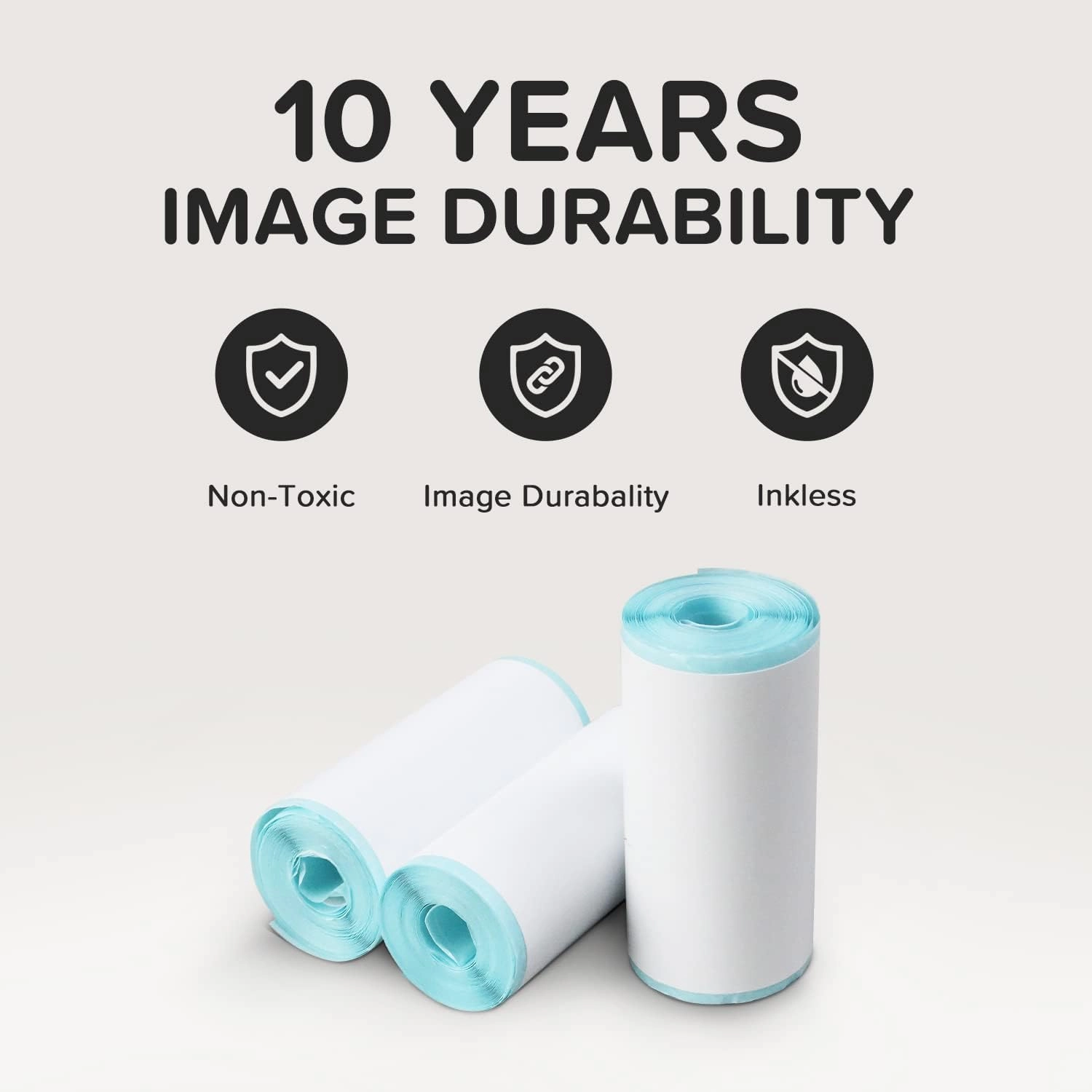 Thermal Paper - 3 piece(s) 57mm x 26mm