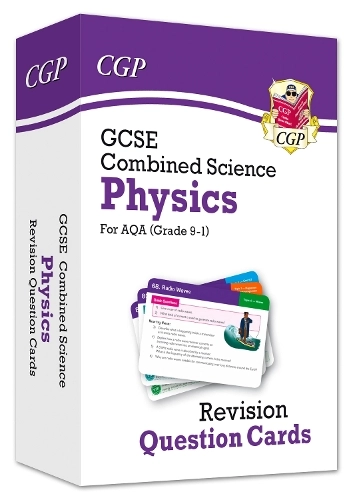Coordination Group Publications Ltd (CGP) Gcse Combined Science Physics Aqa Revision Question Cards - 63 cards