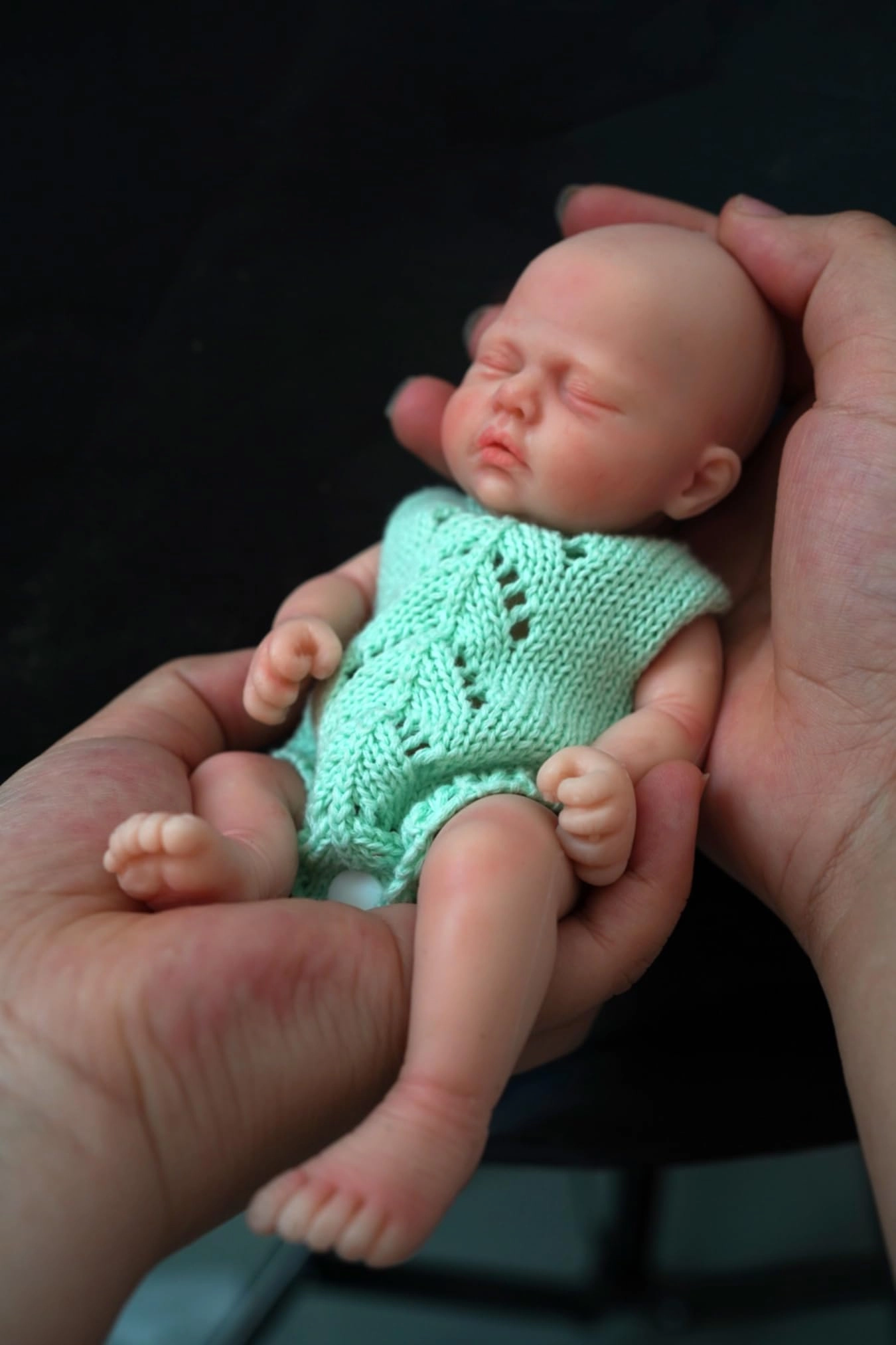 Jaden Reborn Baby Doll - 7 inches Silicone Ages 3+