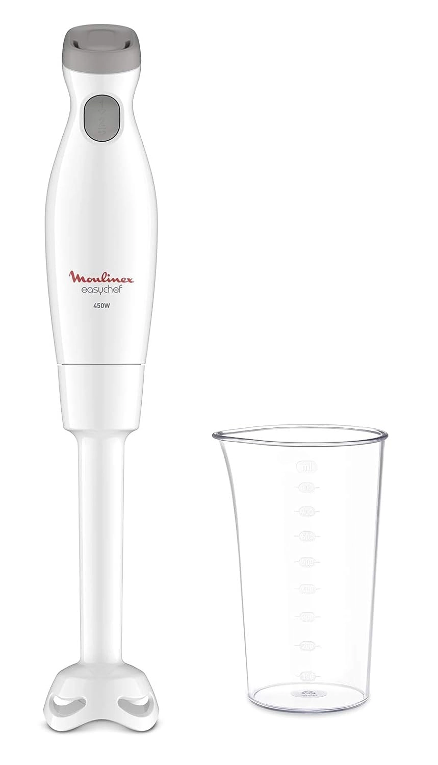 Moulinex Easy Chef Hand Stick Blender - Plastic Foot 2 Speeds 2 Years Warranty