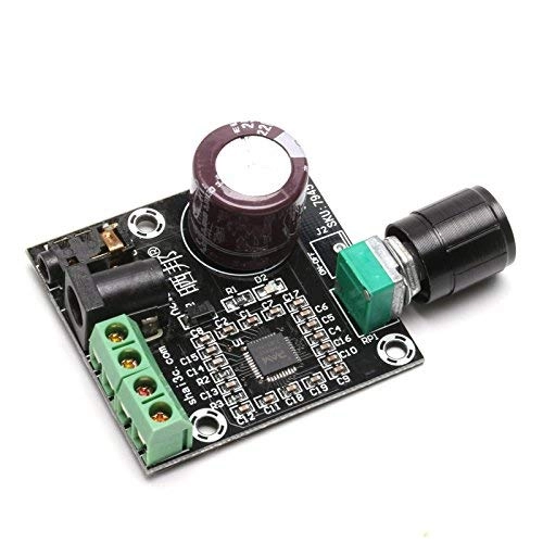 Dual channel stereo mini Class D Digital Audio Power Amplifier Board - 15W