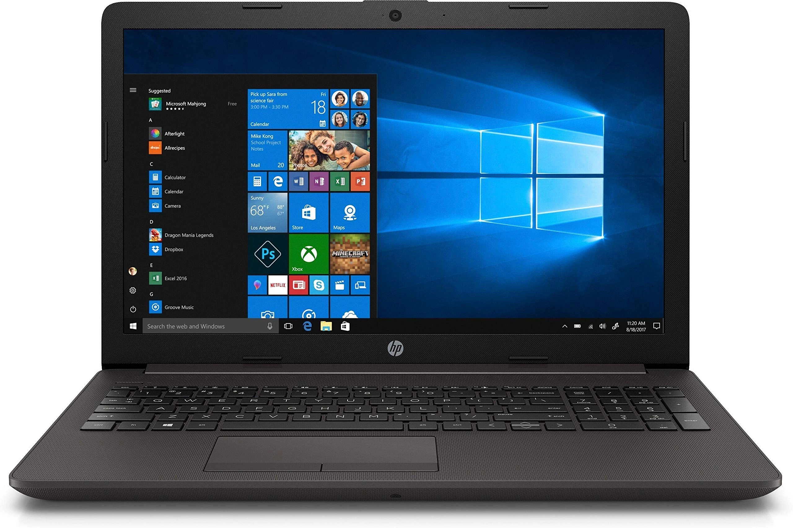 HP Notebook 250 G7 2A9A5PA - 15.6'' Celeron 4GB DDR4 1000GB HDD