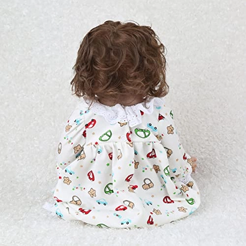 Rebirth Doll - 19 Inch 48cm Vinyl Curly Hair