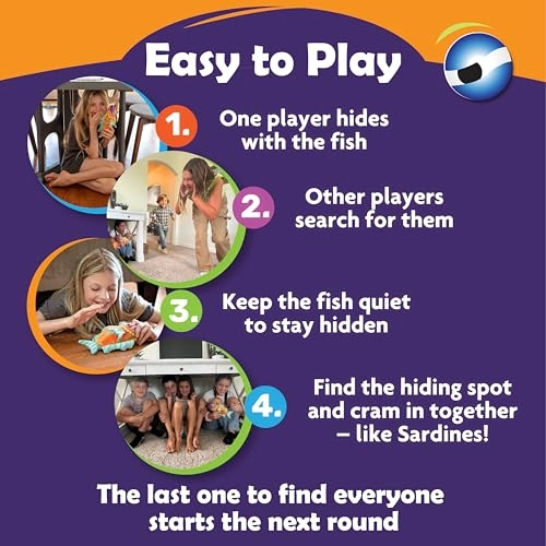 Seek and Hide Sardines - Ages 5+
