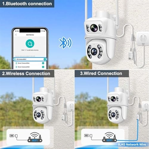 Outdoor Wireless Security IP Camera 4K