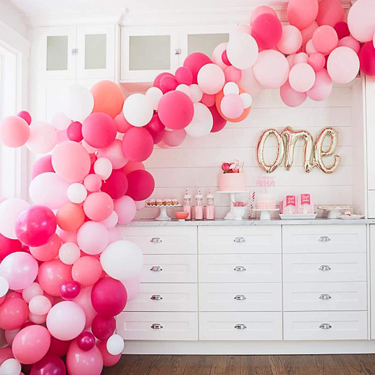 Pastel Party Balloons - Pack Of 100 Birthday