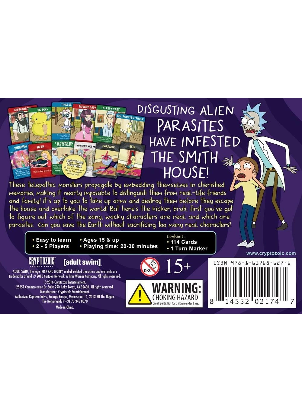 Rick&Morty - Cooperative Card Game