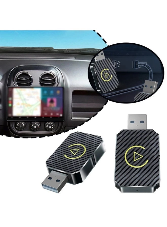 Android Auto CarPlay Adapter - Bluetooth 5.0 Bluetooth compatible/WiFi iPhone iOS 10+/Android 11+