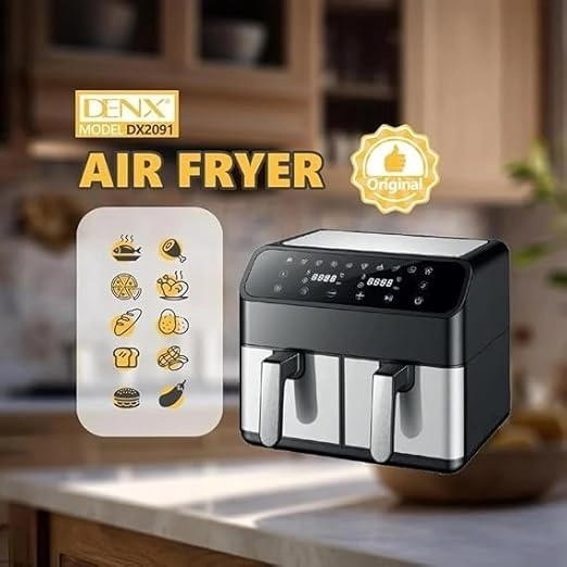 Dual Basket Air Fryer Af-8800