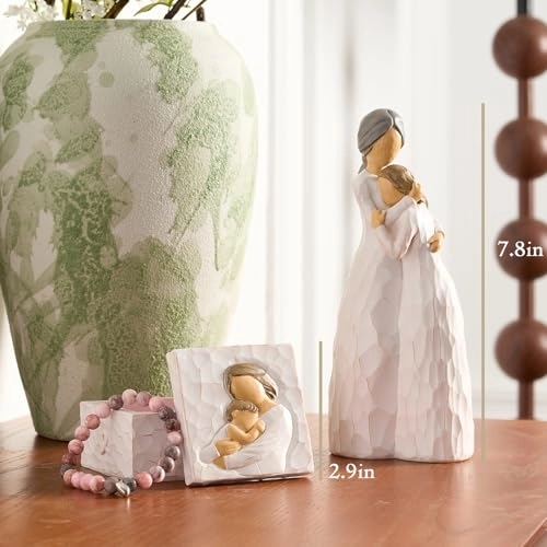 Mother Daughter Figurine - Resin