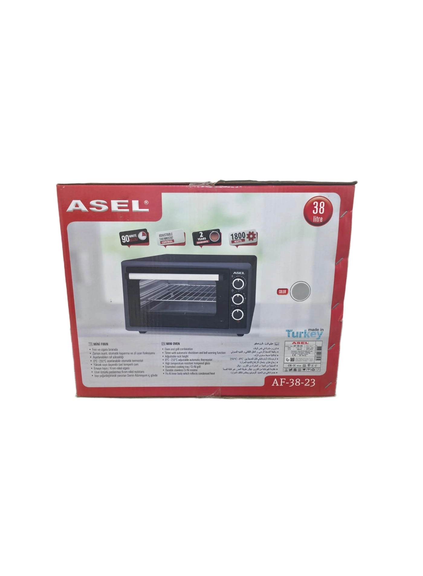 AF-38-23 - Mini Oven (Oven & Grill Combination)