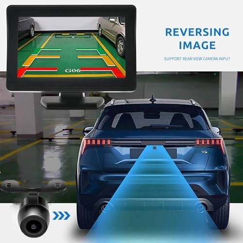 Backup Camera System - 4.3 Inches IP69 Waterproof