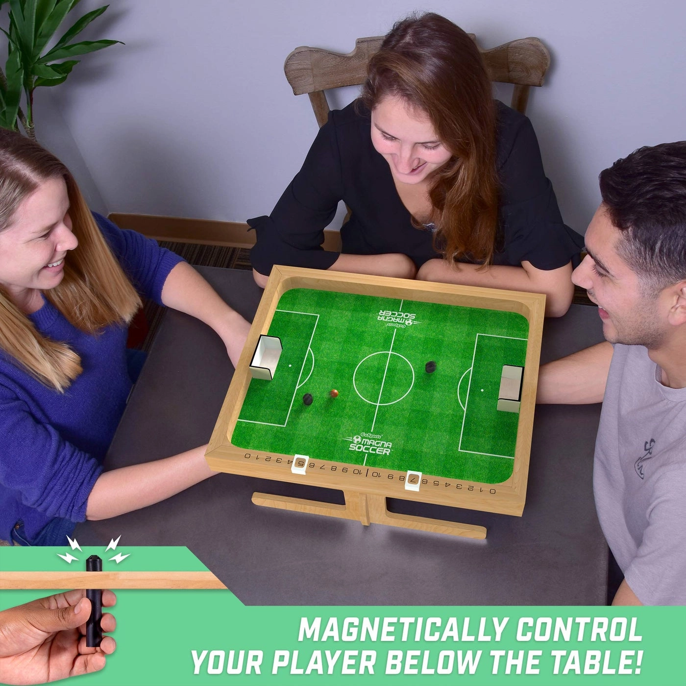 Magna Soccer - Tabletop Fast-Paced Magnet Game