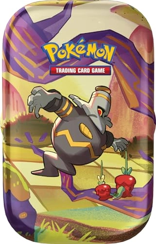 Mini Tin – Dusknoir - Scarlet & Violet 2 Booster Packs 1 Sticker Sheet