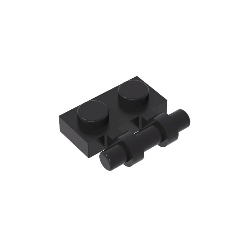 Gobricks GDS-644 Plate Special 1 x 2 Side Handle - 50 pcs
