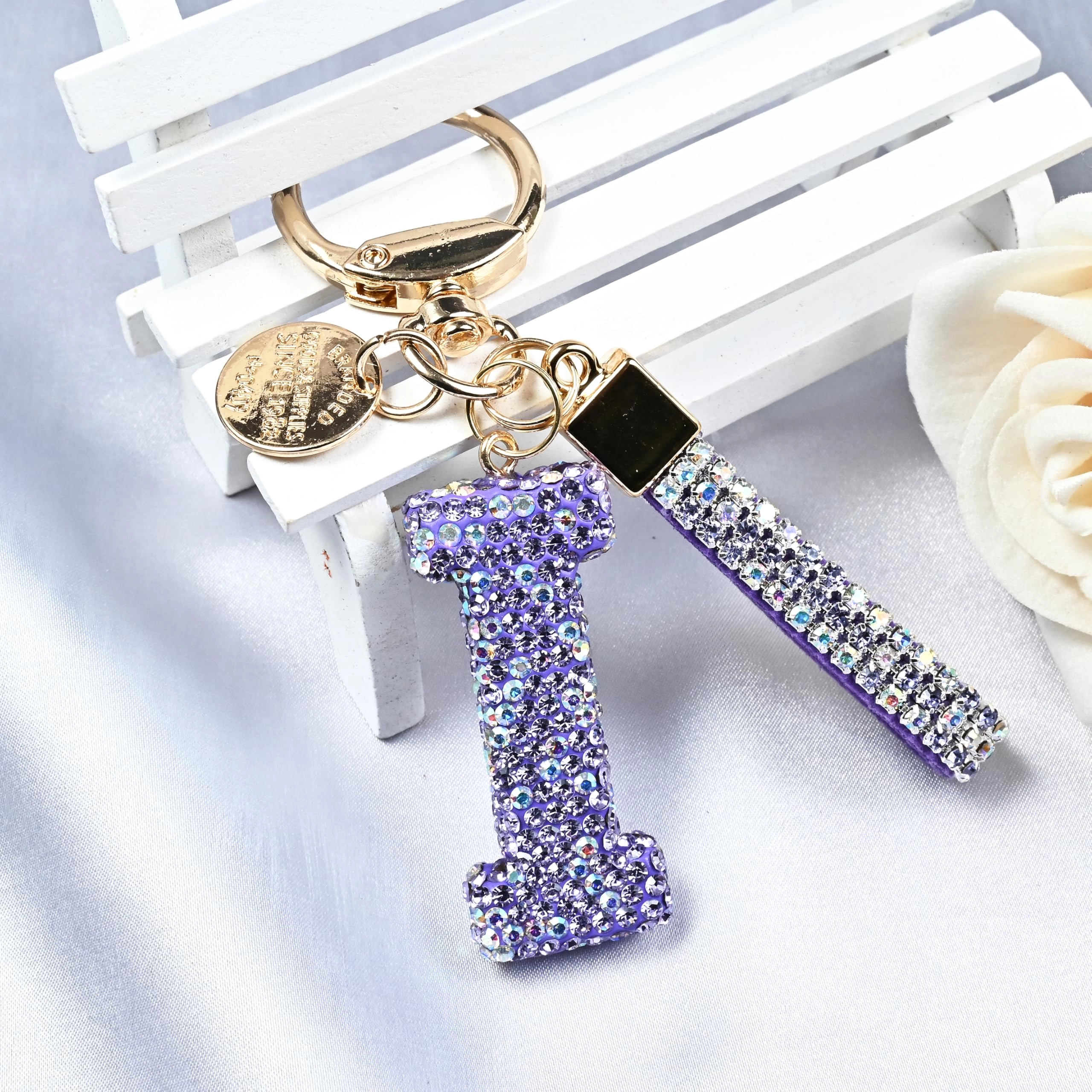 Initial Letter Keychain - Letter
