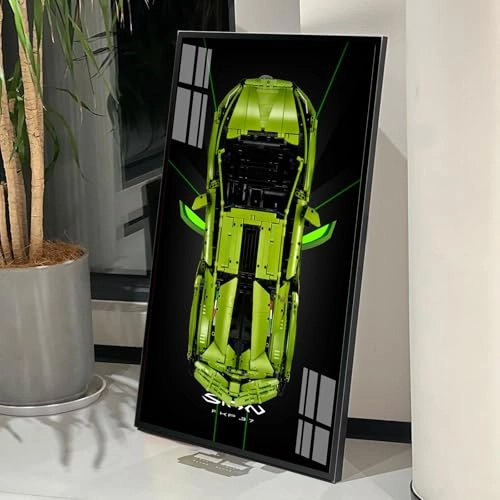 Display Wall Board (42115) - 80 x 50 cm aluminium alloy frame