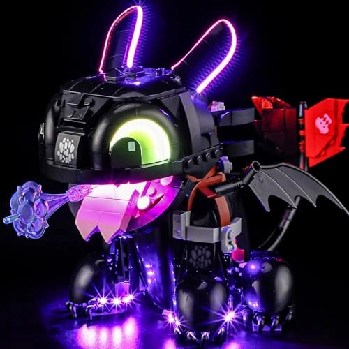Light Set for LEGO 10375 Dragons: Krokmou - Plastic 1