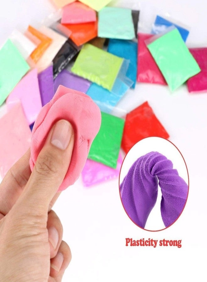 Ultra Light Modeling Air Dry Clay - Non-Toxic with Tools 24 pcs.