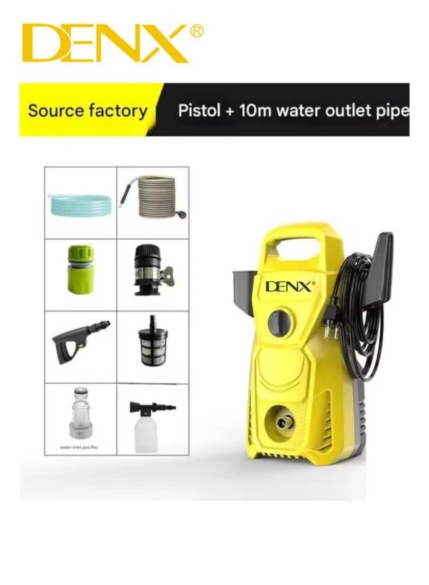 Portable Electric Pressure Washer - 1600W 1.5m hose