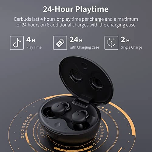 Sleep Version 2.0 - Black In Ear Bluetooth 5.2