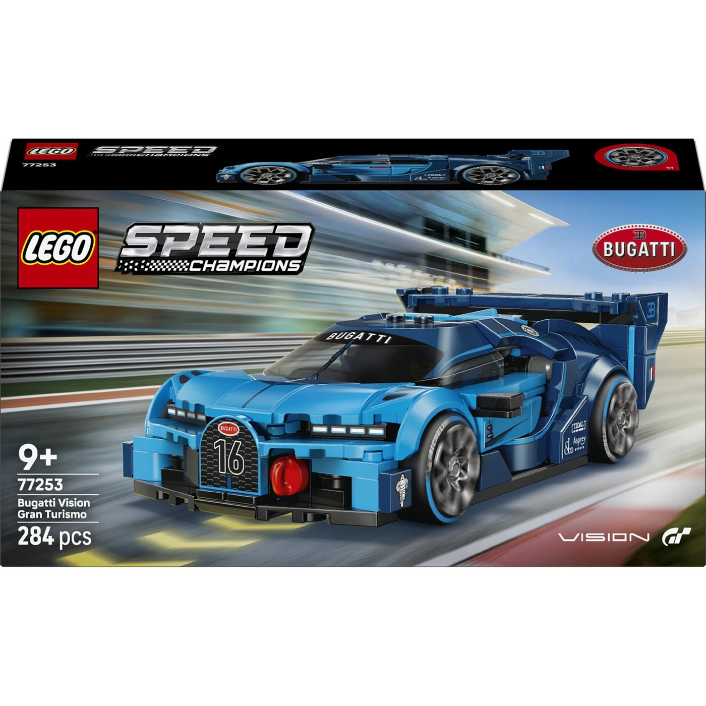 Speed Champions Bugatti Vision GT Hyper Sports Car (77253)