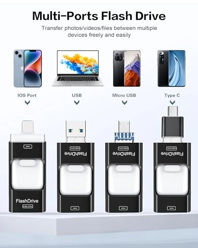 UD203 - USB 3.0 iOS Micro USB Type-C 512GB