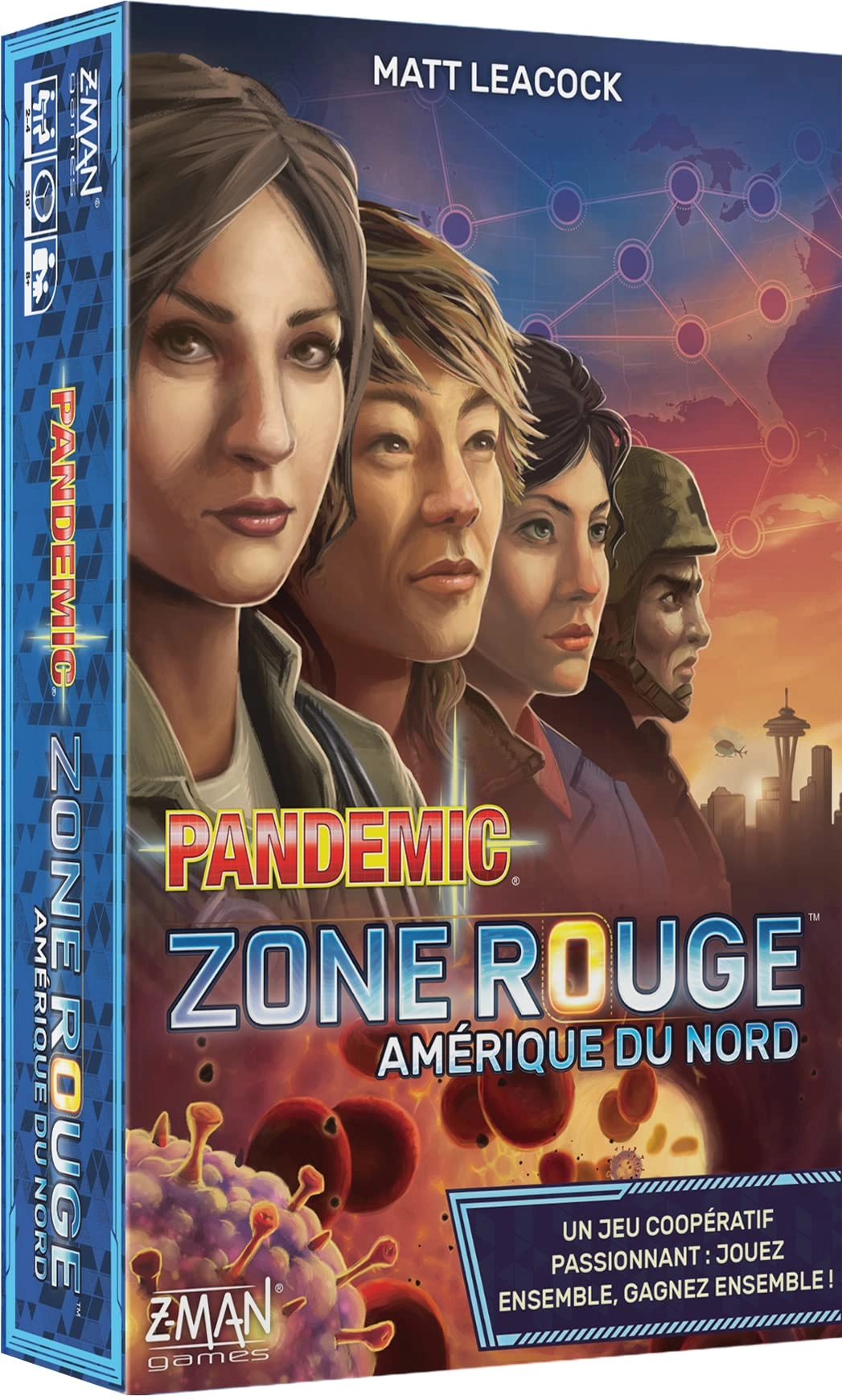 Asmodee Pandemic Zone: North American version FR