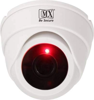 Dummy Security Camera - Wireless Dome Flashing Light