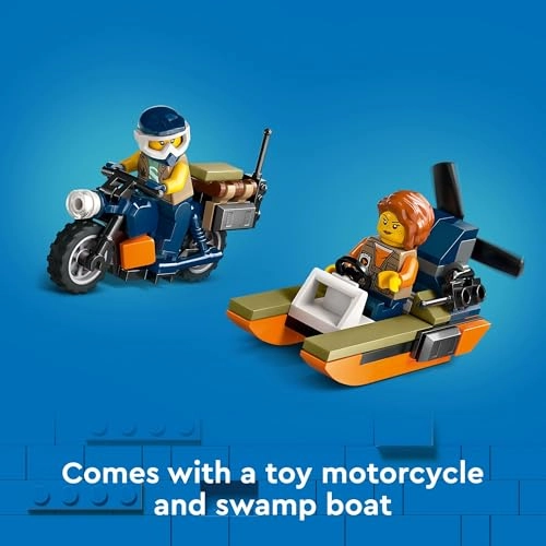 City Jungle Explorer Helicopter at Base Camp (60437)