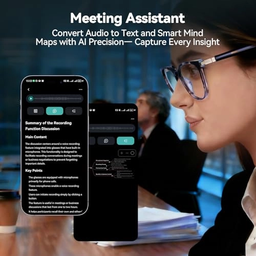 Ai Smart Glasses - Chat GPT Bluetooth Translation