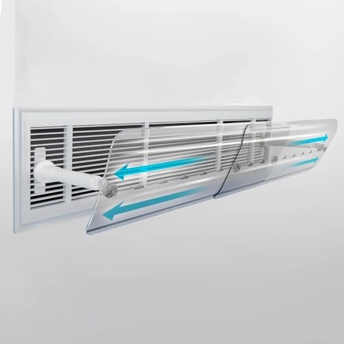 Central AC Air Flow Deflector