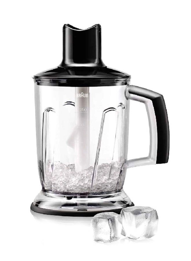 MQ7045X - Silver/Black Stainless Steel