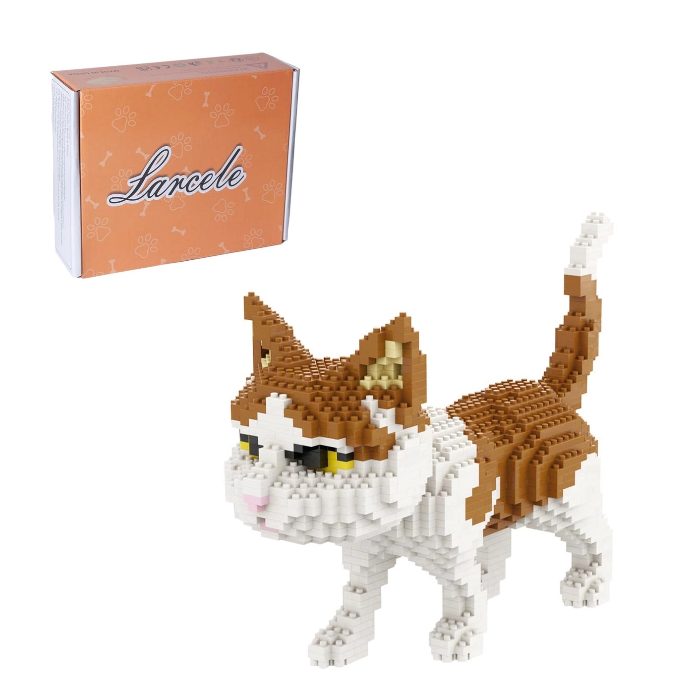 Larcele Cat Mini Building Blocks - Cat 1390 pcs