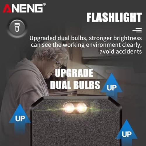 Digital Multimeter - 4.7-Inch LCD True-RMS Auto-Ranging