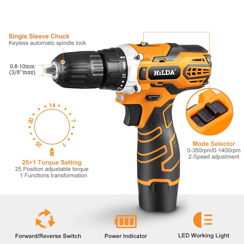 Cordless Drill - 3900mAh