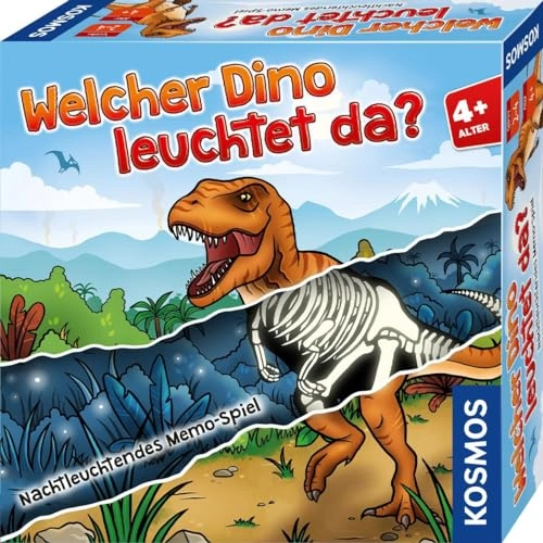 Welcher Dino leuchtet da? Dinosaurs - 4 years+ 40 pieces