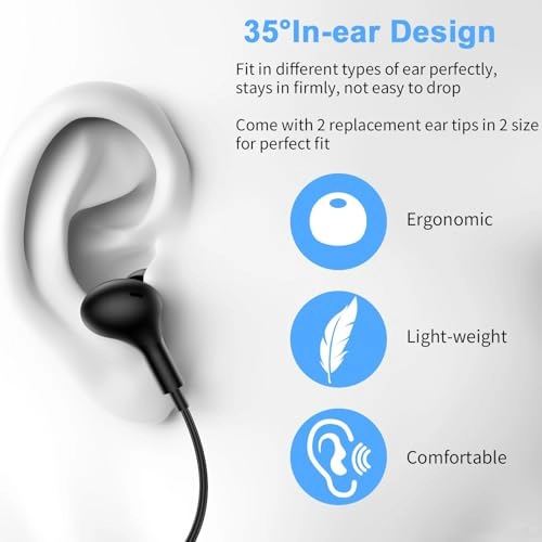 USB Headphones Wired Earbud