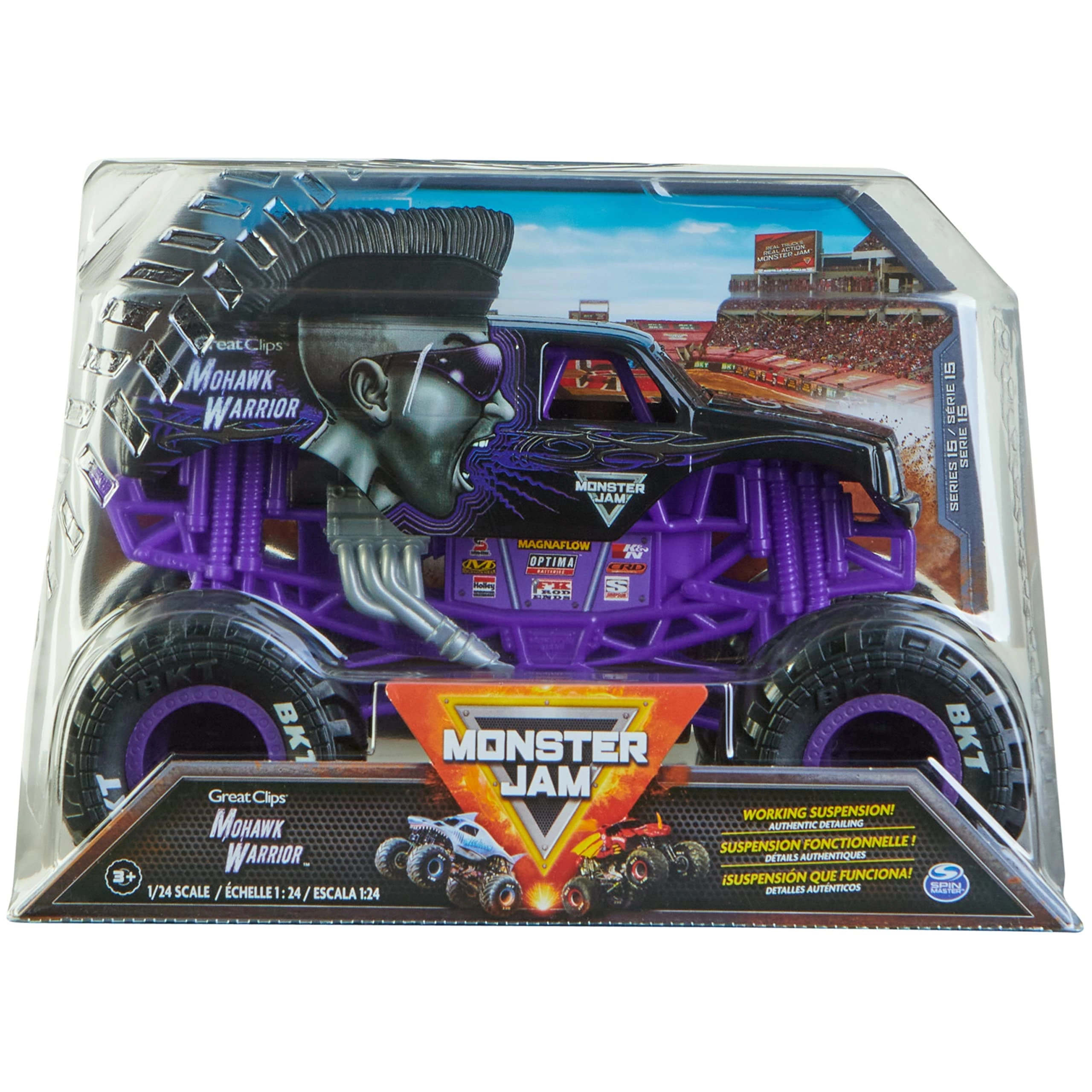 Monster Jam Mohawk arrior 1:24