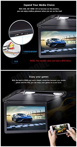 Flip Down Unit - 13.3 Inches