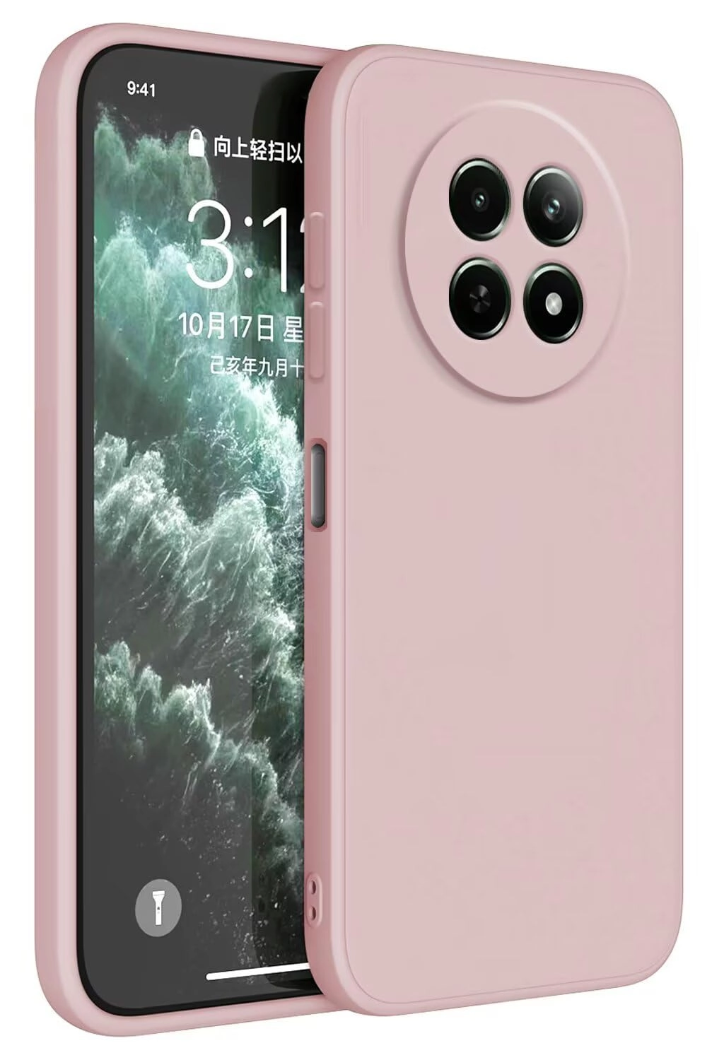 Topme Case for Realme 12 5G / Realme 12X 5G - Silikon TPU Silicone Skin Protector
