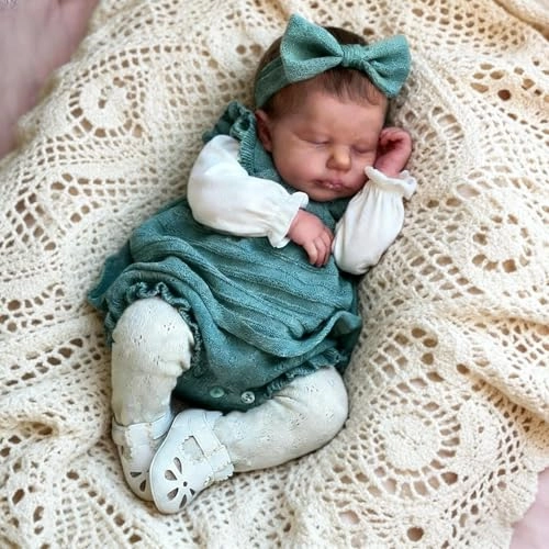 LOULOU Reborn Baby Doll - 20 Inch Vinyl Girl Ages 3+