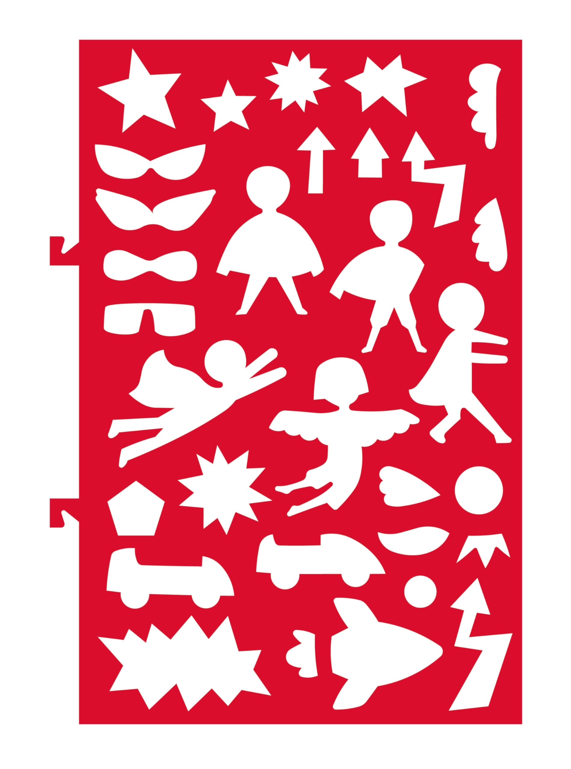 Magic Water Painting - 1 Stencil