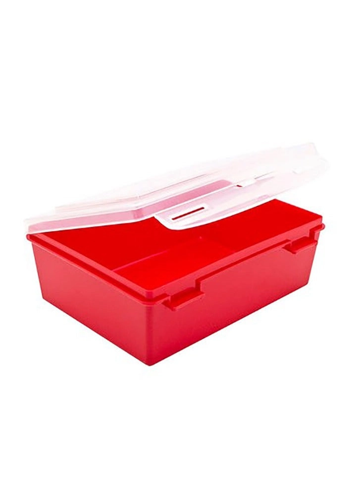 1033 Plastic Container with Lid - Plastic
