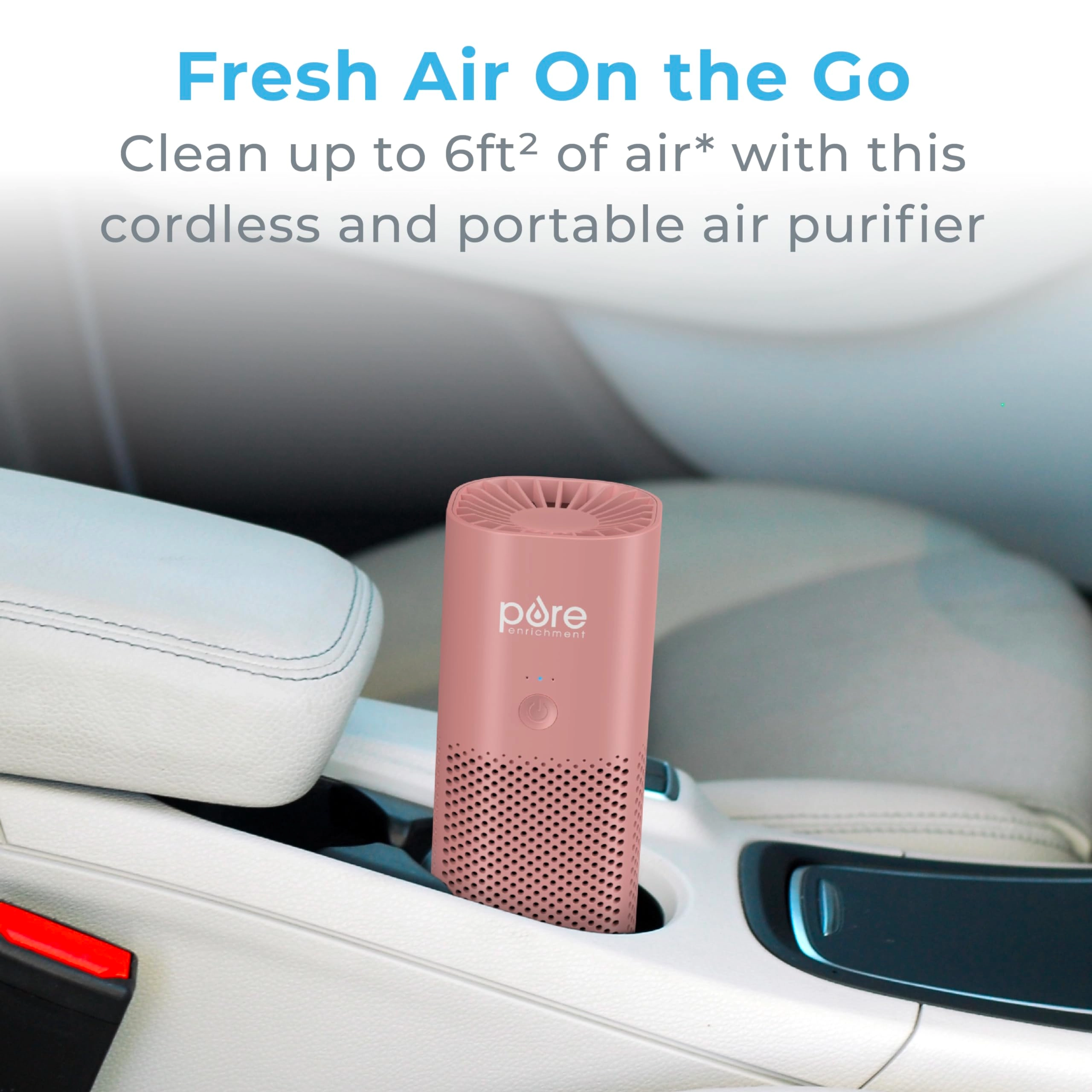 PureZone Mini - True HEPA Portable Cordless