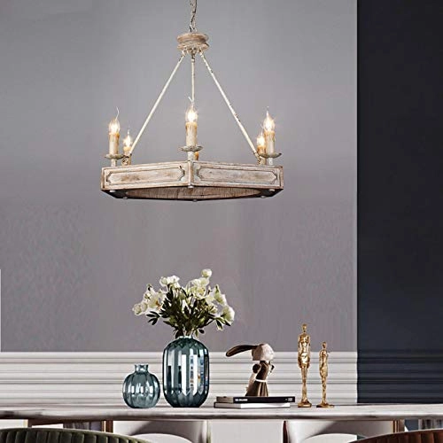 E14 American Style Vintage Chandelier - 100cm