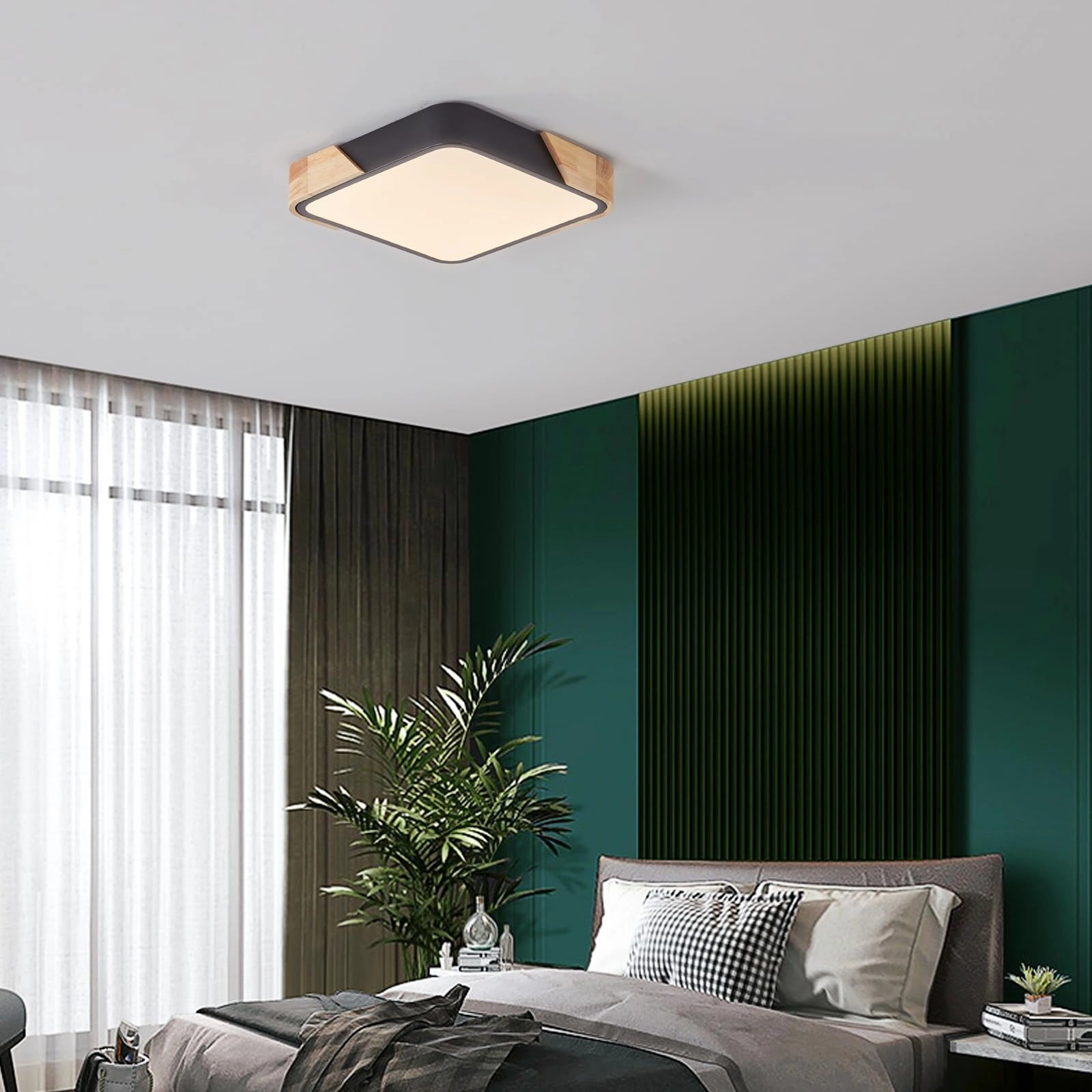 Flush Ceiling Light - 6000K 4000K 3000K Dimmable